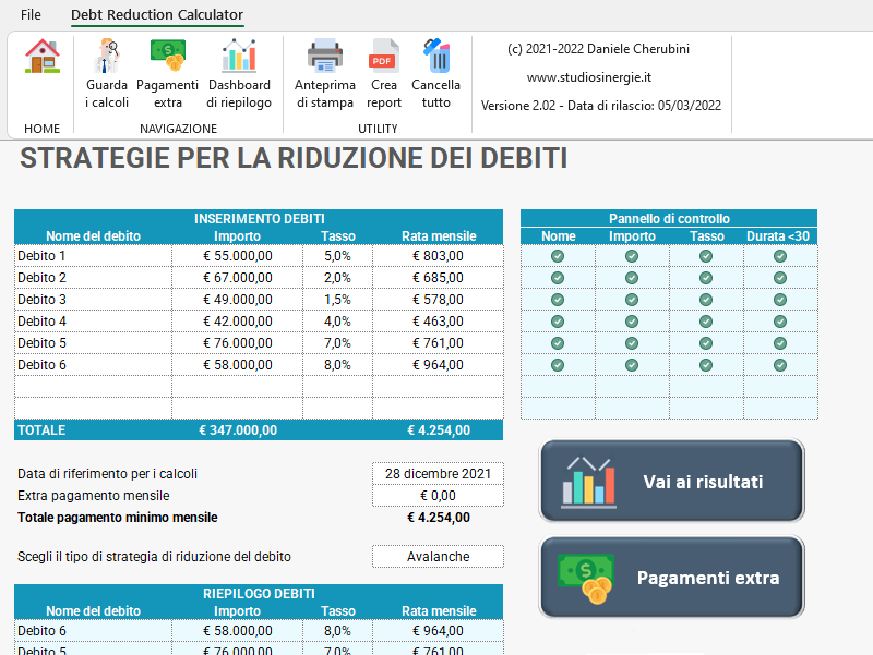 FINANCIAL PACK